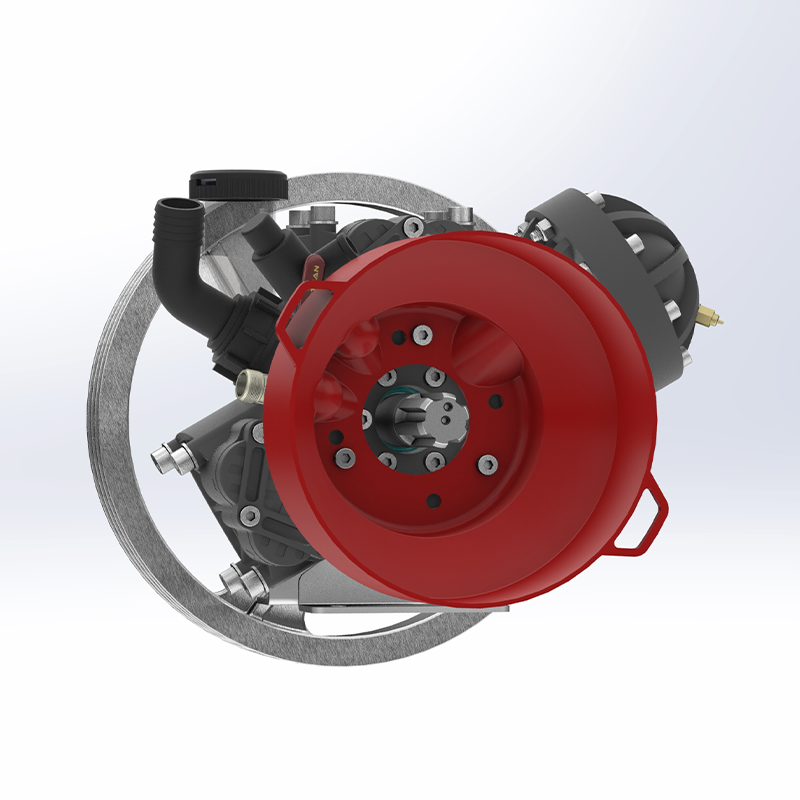 360° MTS-371 PK - 3 Membranlı Kasnaklı Pompa