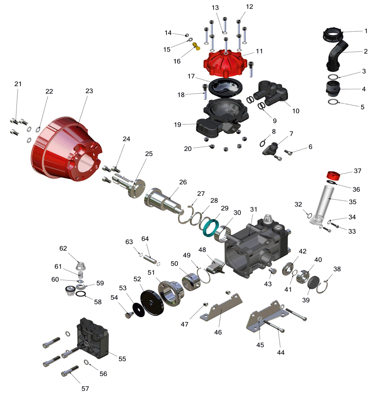 MTS-230 N Bileşen Resmi