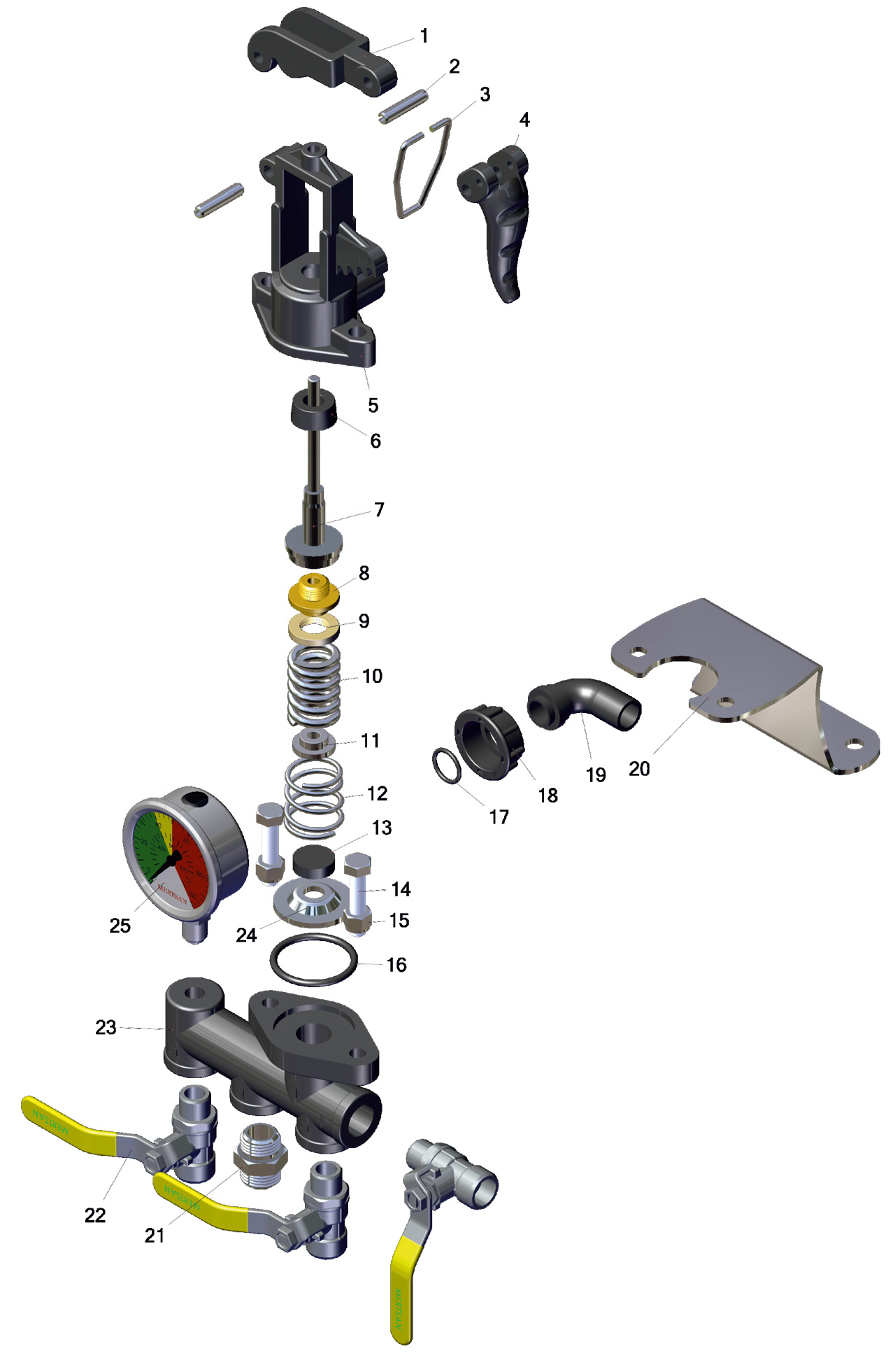 MTS-401 R Bileşen Resmi