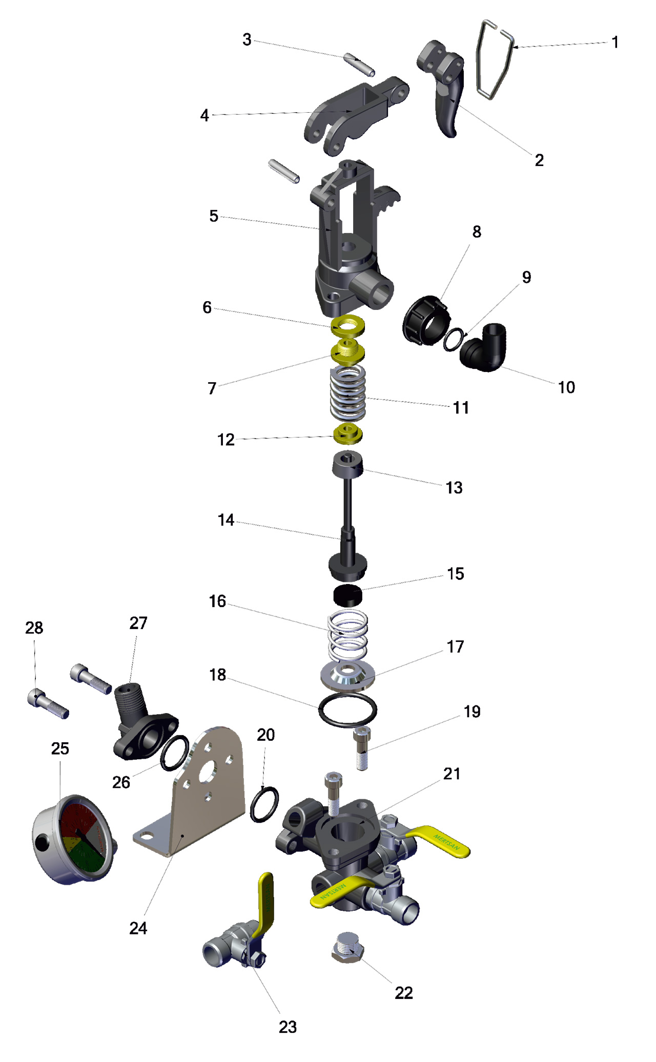 MTS-301 R Bileşen Resmi
