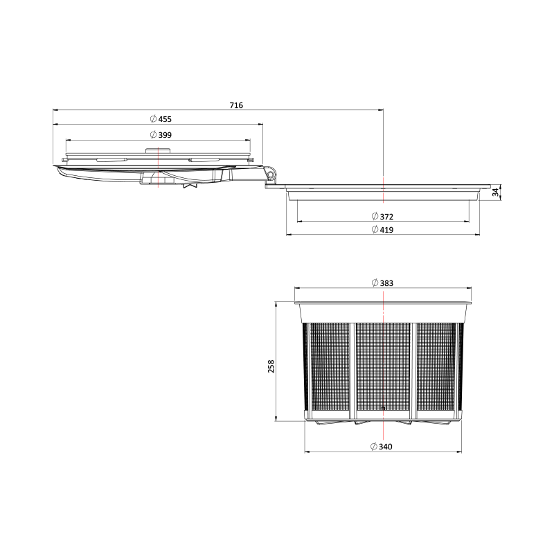 Menteseli Depo Kapak Takımı Teknik Resim