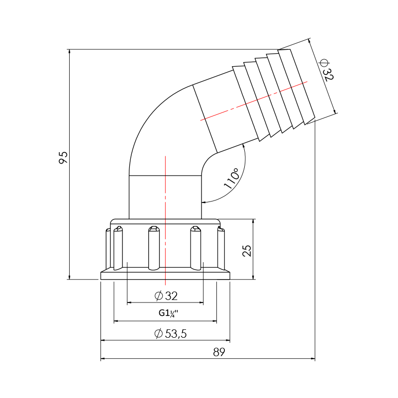 Somunlu Dirsek (G1¼