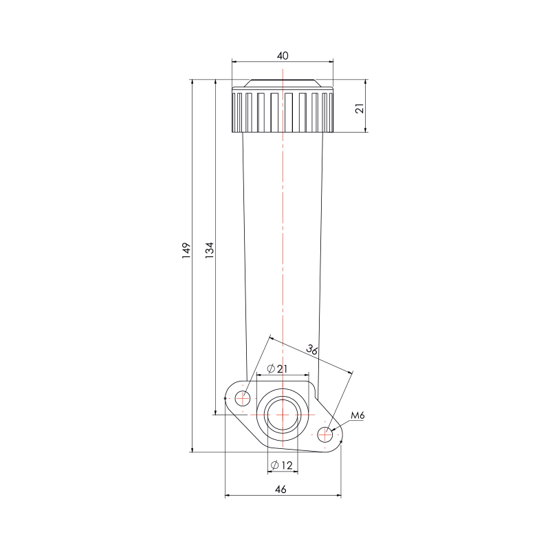 230 Lt'lik Pompa Yağdanlığı Teknik Resim