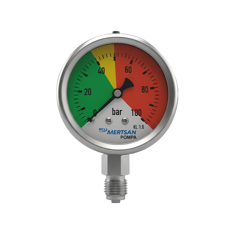 Gliserin Dolgulu Basınç Saati (ø 63 MM G¼")
